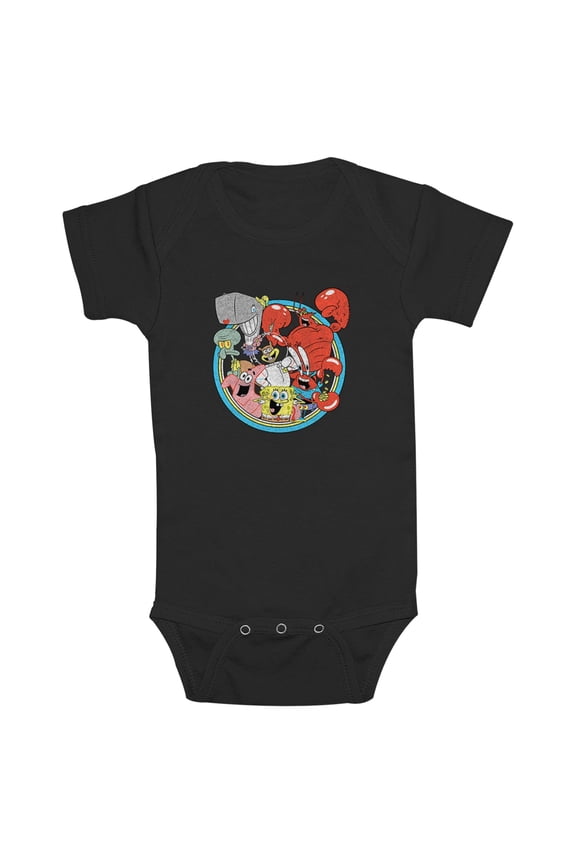 Infant's SpongeBob SquarePants Characters Bodysuit