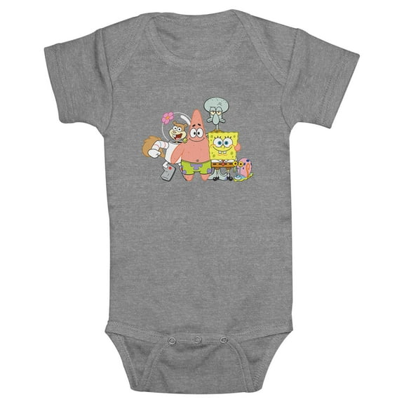 Infant's SpongeBob SquarePants Group Shot Bodysuit