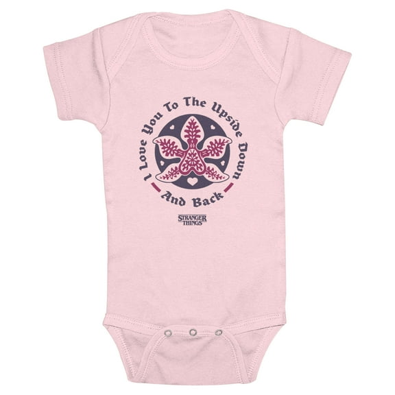 Netflix Infant's Stranger Things Demogorgon Love Bodysuit