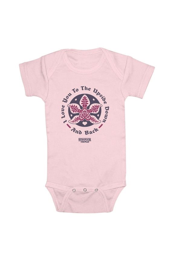 Netflix Infant's Stranger Things Demogorgon Love Bodysuit