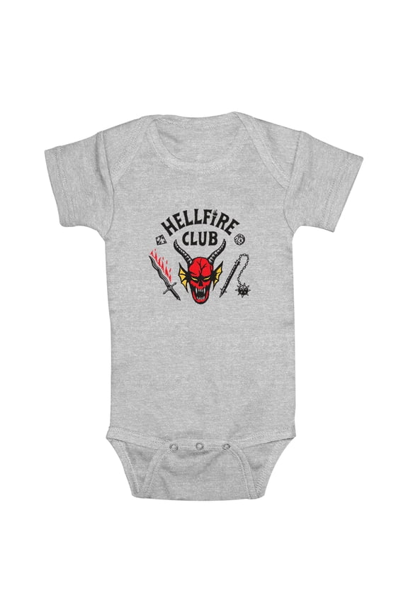 Netflix Infant's Stranger Things Hellfire Club Bodysuit