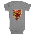 thumbnail image 1 of Netflix Infant's Stranger Things Hellfire Club Demon Logo Bodysuit, 1 of 3