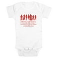 thumbnail image 1 of Netflix Infant's Stranger Things Silhouettes Logo Bodysuit, 1 of 3