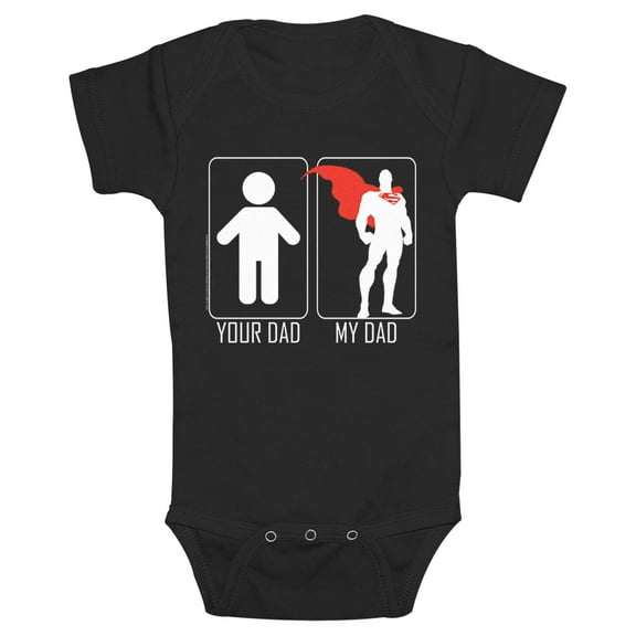 Infant's Superman Super Dad  Bodysuit
