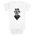 thumbnail image 1 of Infant's Superman Superman Dad  Bodysuit, 1 of 3