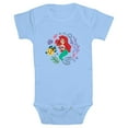 thumbnail image 1 of Infant's The Little Mermaid Ariel and Flounder Cute Drawing  Bodysuit, 1 of 3