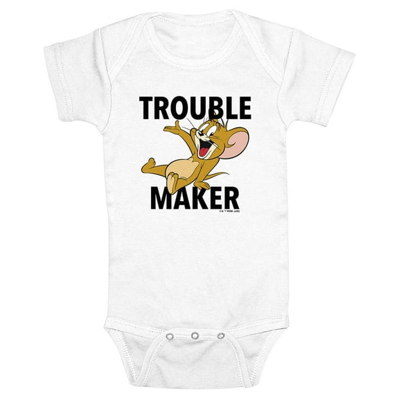 Infant's Tom and Jerry Troublemaker  Bodysuit