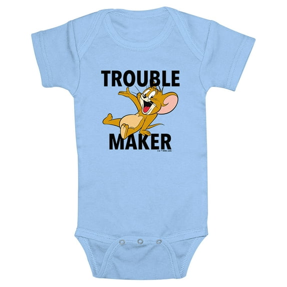 Infant's Tom and Jerry Troublemaker Bodysuit