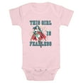 thumbnail image 1 of Infant's Wonder Woman Fearless Girl  Bodysuit, 1 of 3
