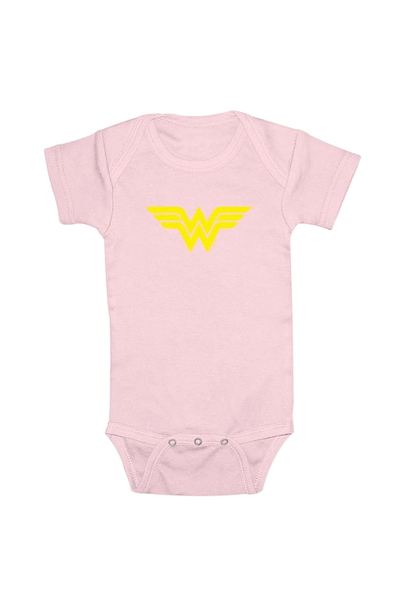Infant's Wonder Woman Original Logo Bodysuit