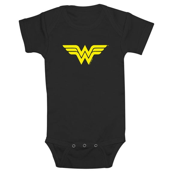 Infant's Wonder Woman Original Logo Bodysuit