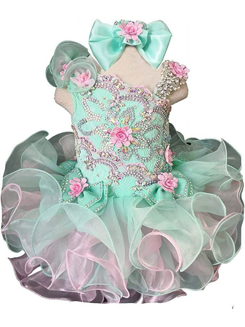 infant pageant dresses Little Girls/Toddler/Infant/Kids Glitz Jennifer Wu Glitz Pageant Dress –  CupcakePageantDress