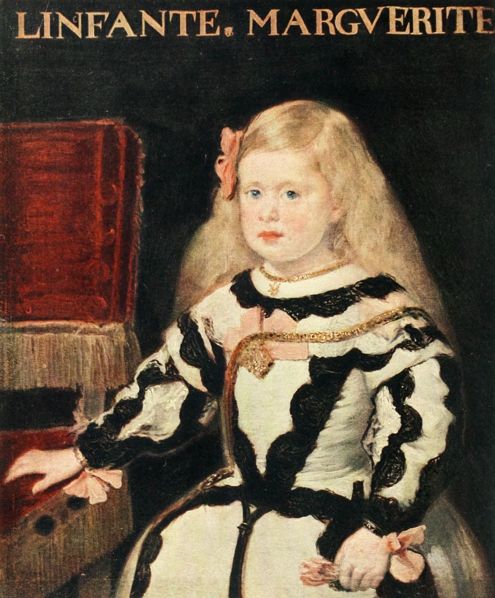 Infanta Margarita History of Painting 1911 Canvas Art - Diego VelÔøΩzquez (24 x 36)