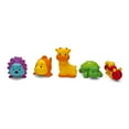thumbnail image 1 of Infantino Animal Sensory Pals Bath Toys, 3-12 Months, Multicolor, 5-Piece Set, 1 of 6