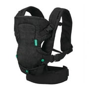 Infantino Flip 4-in-1 Convertible Baby Carrier, 4-Position, 8-32lb, Black
