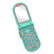 Infantino Flip & Peek Fun Learning Phone Baby Sensorial Toy, 6-12 Months, Teal