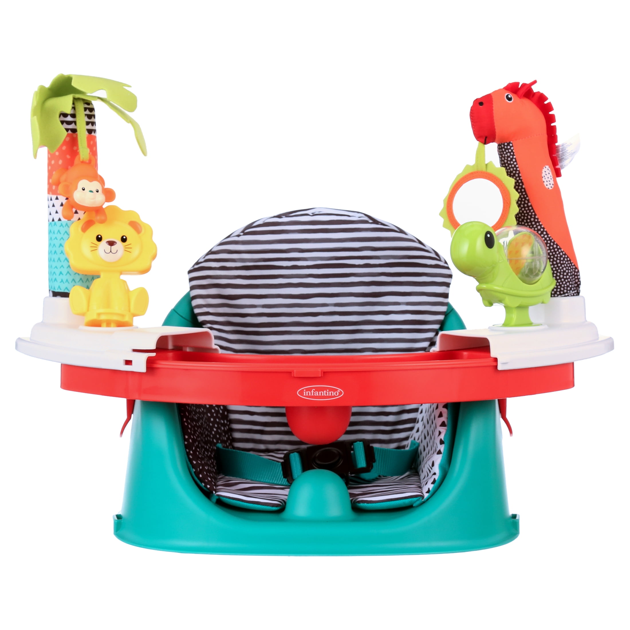 Infantino 3-in-1 Grow-with-Me Lightweight Discovery Seat and Booster, Multicolor, 4-48 Months