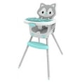 Infantino GrowwithMe 4in1 Convertible High Chair, 636 Months, Gray