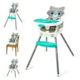 thumbnail image 1 of Infantino Grow-with-Me 4-in-1 Convertible High Chair, 6-36 Months Unisex, Raccoon, 1 of 12