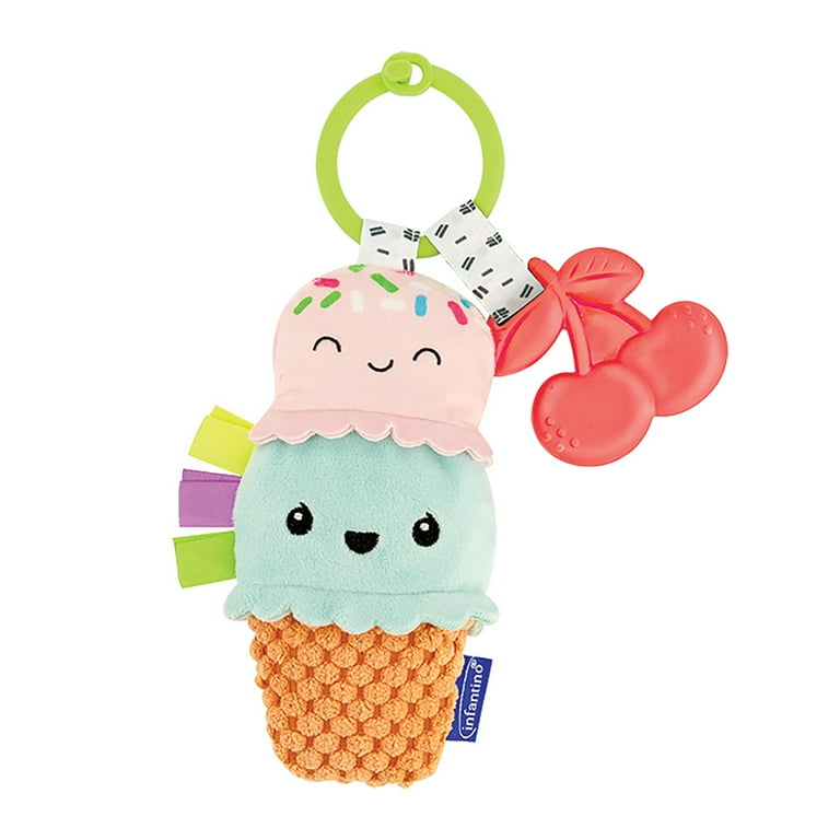 Ice cream hot sale cone baby teether