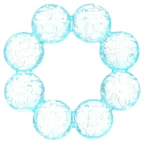 Infantino Soothing Soft Circular Water Teether, Unisex, Blue