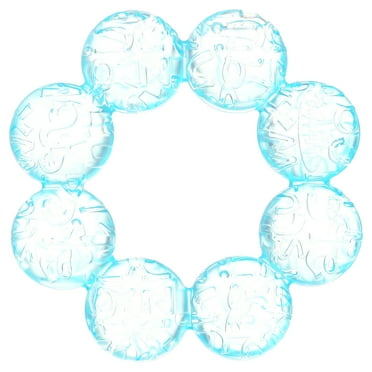 Infantino Soothing Soft Circular Water Teether, Blue