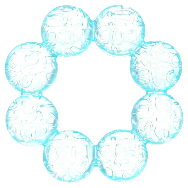 Infantino Soothing Soft Circular Water Teether, Blue - Walmart.com
