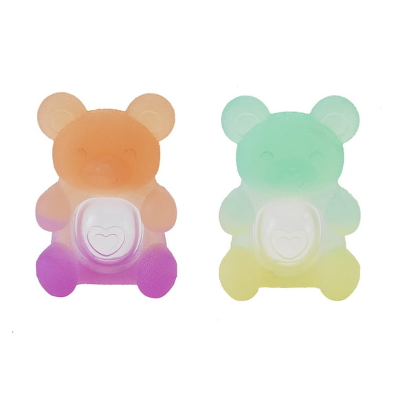 Infantino Teethimal Pop Pals Baby Teether Toy with Textured Surfaces, Pop Feature, and Linkable Loop for Babies 6-12 Months, 2-Pack