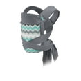 thumbnail image 1 of Infantino sash wrap & tie mei tai carrier - ikat chevron, 1 of 8