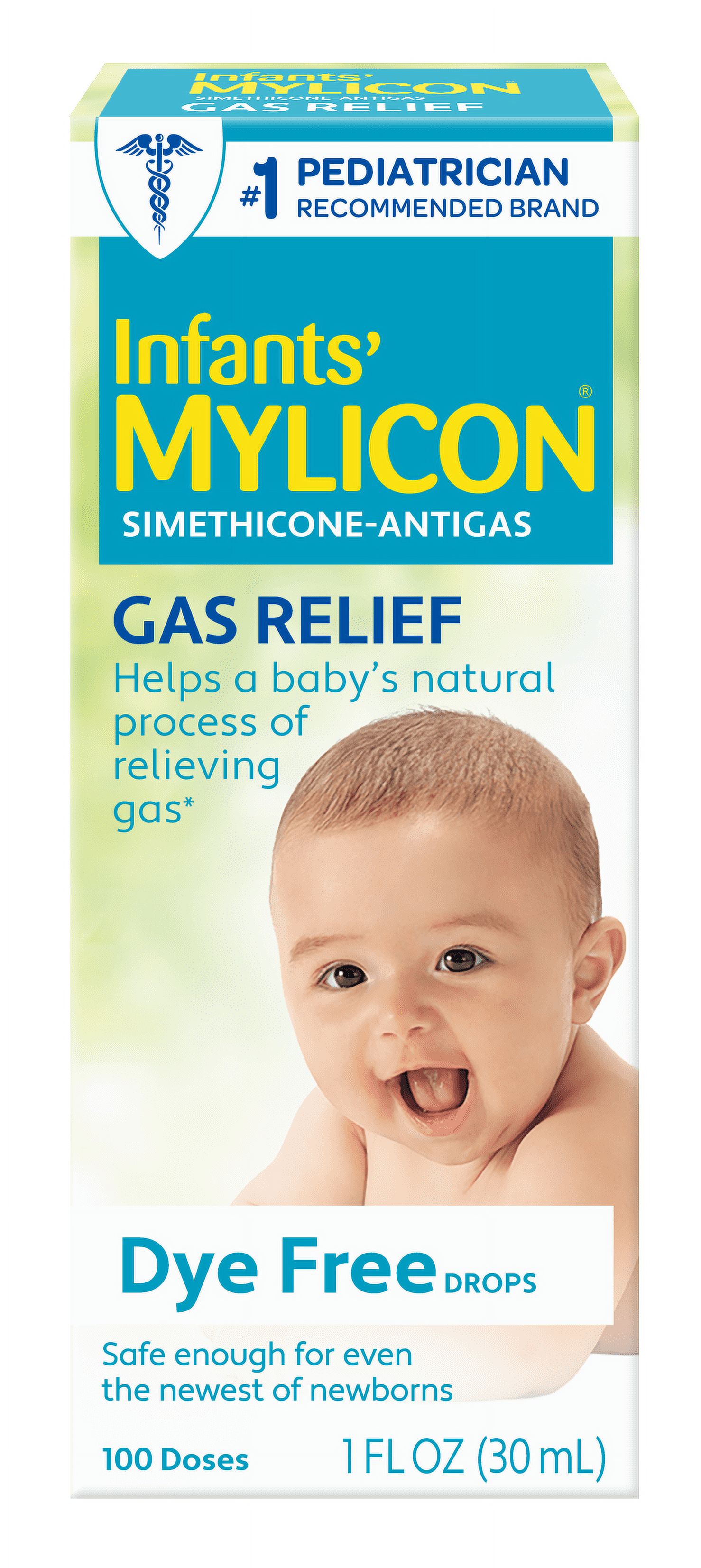 Infants' Mylicon Gas Relief Drops, Dye Free Formula, 1 oz - image 1 of 5