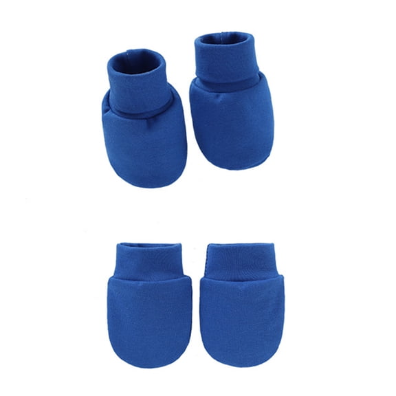 Infants Newborn Toddlers Boys Girls Shower Gifts No Scratch Mittens Socks Set