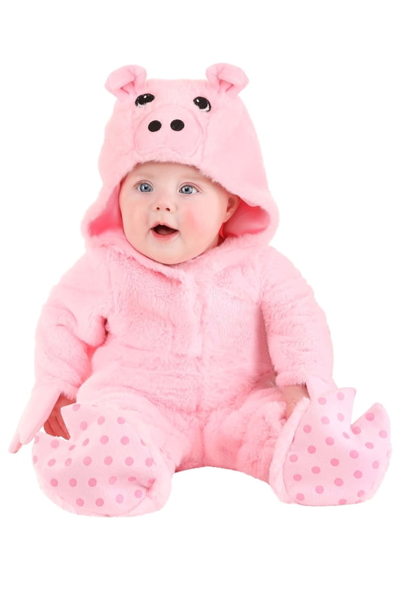 Infants Snuggly Pig Costume