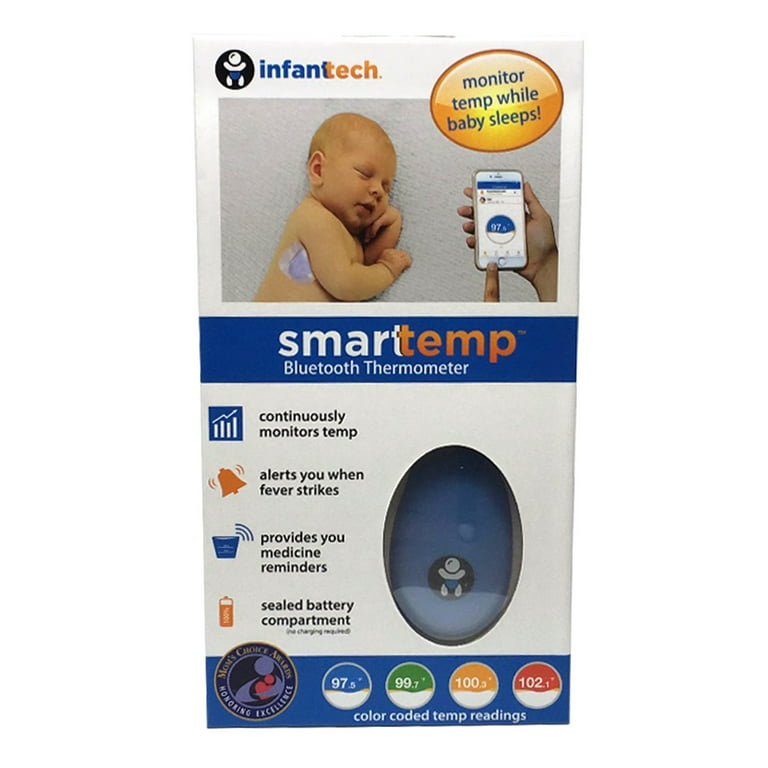 Infanttech Smarttemp Smart Wearable Infant Thermometer
