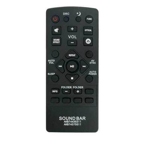 Infared Remote Control AKB74435311 Replace for LG AKB74375511 LAS855M LAS950M LAP250H LAD350H LAS551H LAS550H S55A2-D