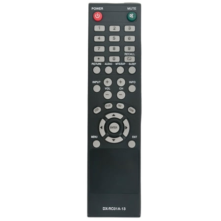 Infared Remote Control DX-RC01A-13 Replace for Dynex LCD TV DX-32L200NA14 DX32L200NA14 DXRC01A13