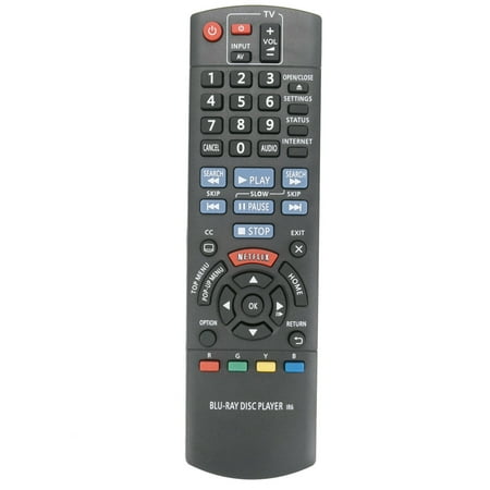 Infared Remote Control N2QAYB000952 Replace for Panasonic DMP-BD81 DMP-BD91 DMP-BD901 Blu-ray Disc Player