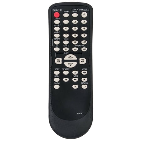 Infared Remote Control NB062 Replace for Magnavox MWD200F MDV3300 MWD200E NB062UD CD DVD Player