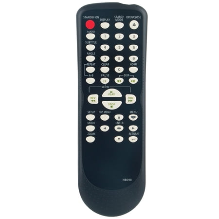 Infared Remote Control NB098 replace for Magnavox MDV3000 DP170MGXF MDV3300 MDV3000F MDV3000/F7 MDV3110/F7 DVD CD Player