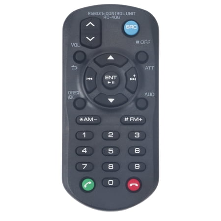 Infared Remote Control RC-406 Replace for Kenwood KMM-BT322U KMM-BT522HD DPX560BT DPX504BT DPX593BT DPX303MBT CD Receiver