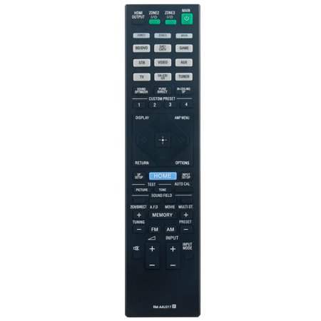 Infared Remote Control RM-AAU217 Replace AV Receiver STR-ZA1100ES STR-ZA3100ES STRZA5000ES STRZA2100ES STRZA1100ES STRZA3100ES