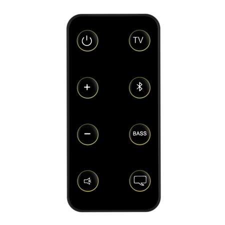 Infared Remote Control Replace for Solo 5 10 15 Series ii TV Sound System