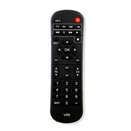 Infared Remote Control VR9 Replace for VIZIO TV M160MV M190MV M220MV VM230XVT E320ME M260MV VM190XVT