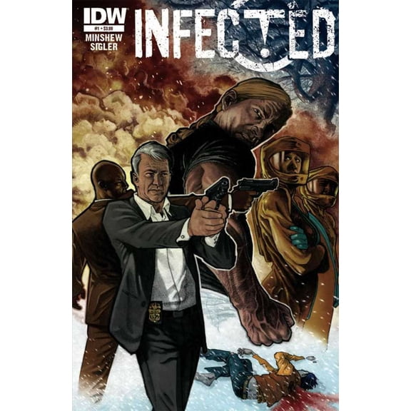 Infected #1 VF ; IDW Comic Book