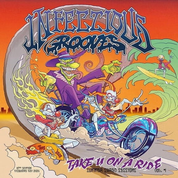 Infectious Grooves - Take U on a Ride (EP) - Green/Purple Splatter. - Music & Performance - Vinyl