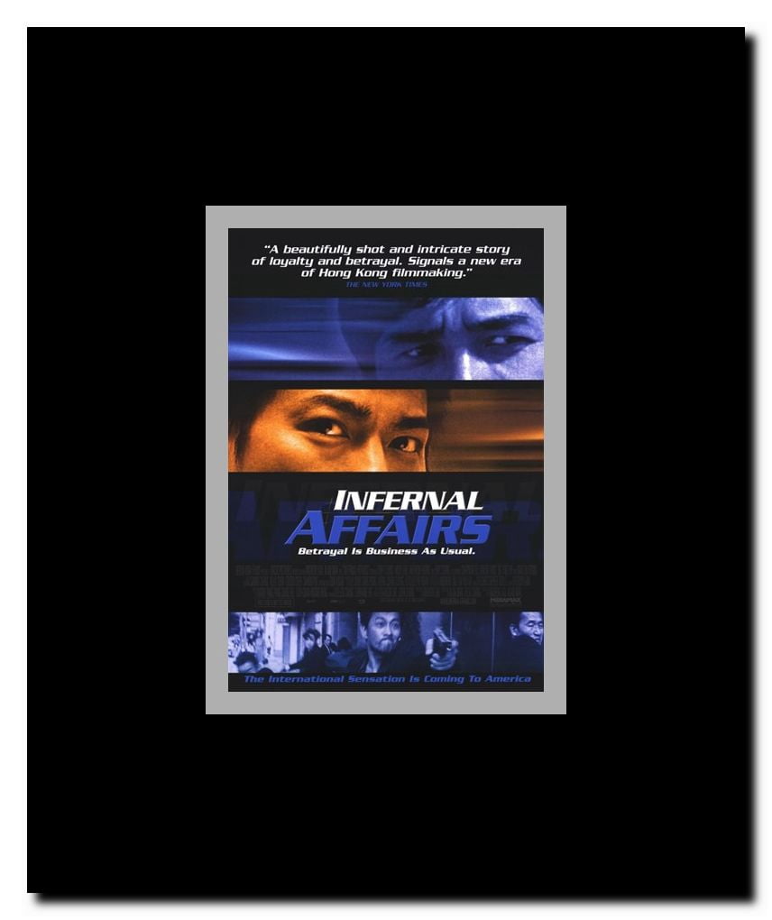 Infernal Affairs Framed Movie Poster