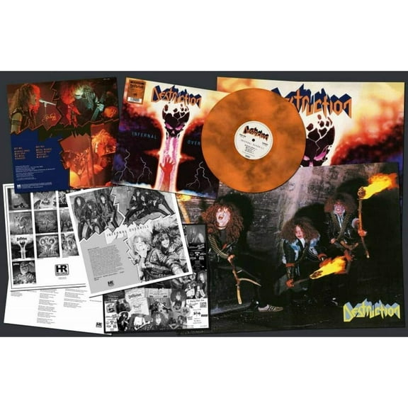Destruction Infernal Overkill (Vinyl Record) 12" Album Coloured Vinyl