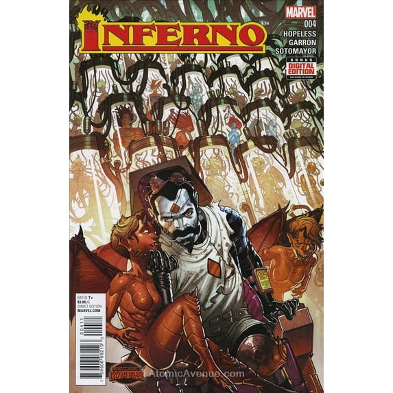 Inferno #4 VF ; Marvel Comic Book