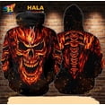 thumbnail image 1 of Inferno All Over Print 3D Hoodie T-Shirt, 1 of 5