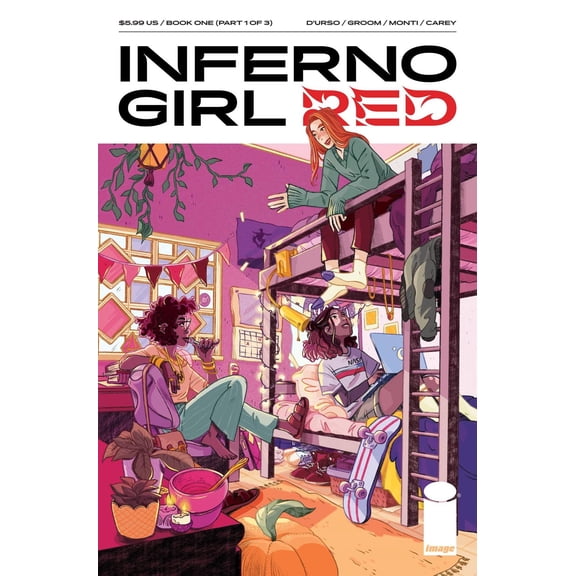 Inferno Girl Red Book One #1 (of 3) Cvr C Goux Image Comics Comic Book