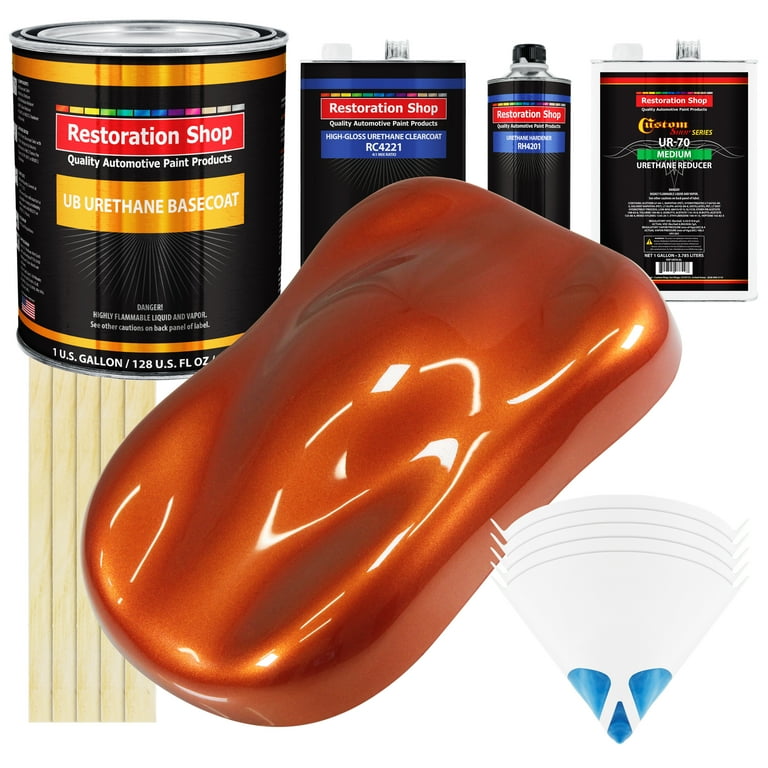 Inferno Orange Pearl Metallic Gallon URETHANE BASECOAT CLEARCOAT